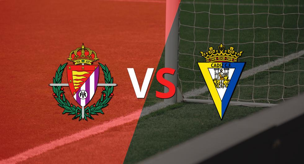 Comienza el partido entre Valladolid y Cádiz en el estadio Municipal José Zorrilla