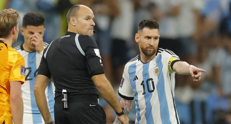 Quedó ‘out’: Mateu Lahoz no va más en el Mundial tras actuación en Argentina vs. Países Bajos