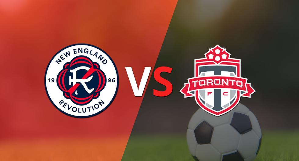 New England Revolution y Toronto FC se mantienen sin goles al finalizar el primer tiempo