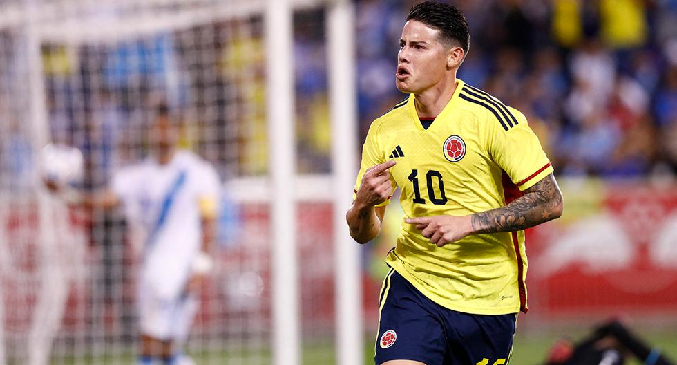 Colombia goleó 4-1 a Guatemala en un amistoso jugado en el Red Bull Arena