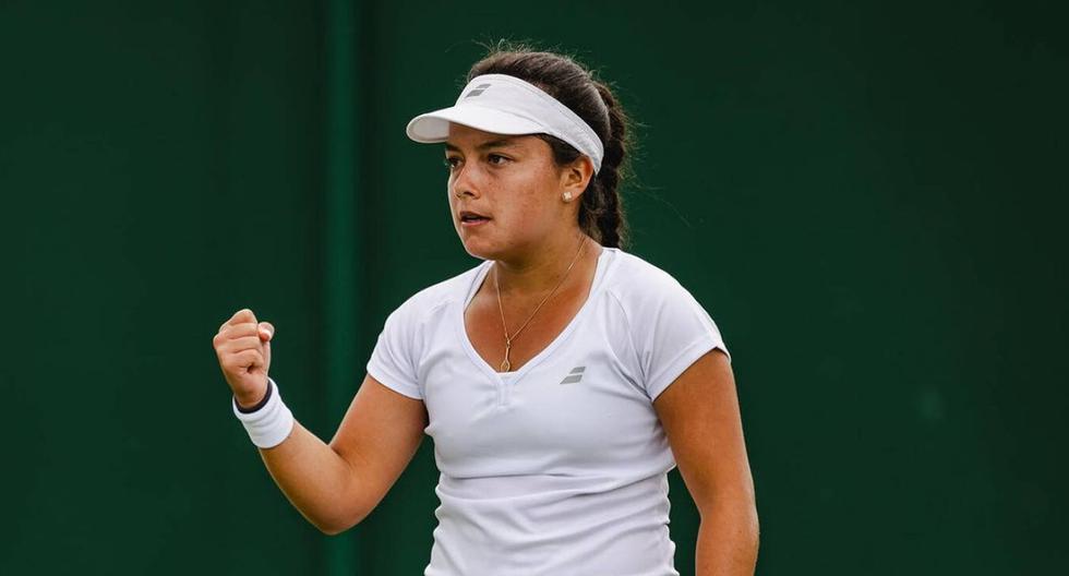 ¡Triunfo peruano! Lucciana Pérez ganó en su debut en Wimbledon Junior 2023