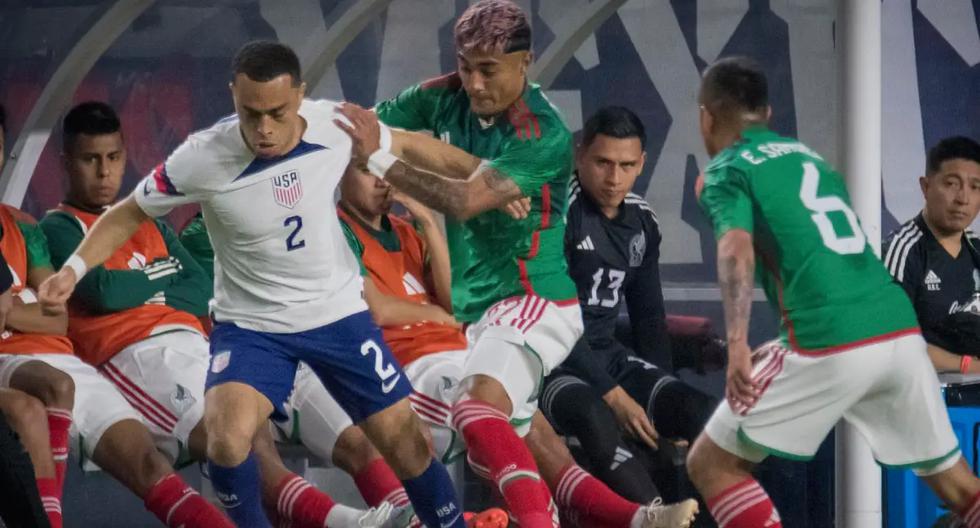 México y Estados Unidos empataron 1-1 en amistoso desde Phoenix