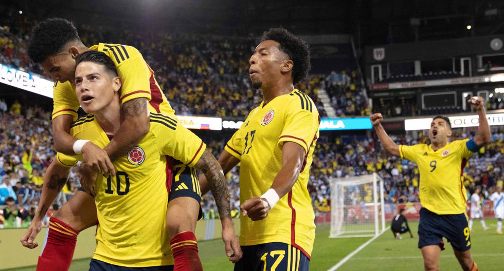 En el debut de Lorenzo: Colombia venció 4-1 a Guatemala en amistoso de Fecha FIFA