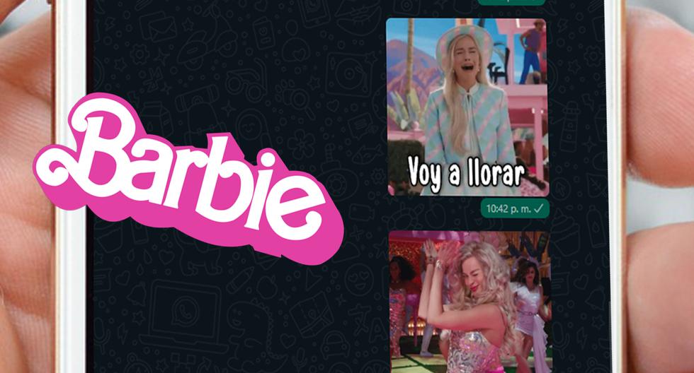 WhatsApp: cómo descargar los mejores stickers de Barbie