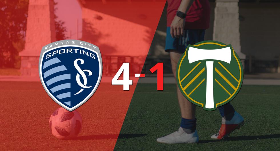 Sporting Kansas City comfortably defeated Portland Timbers with a brace from William Agada.