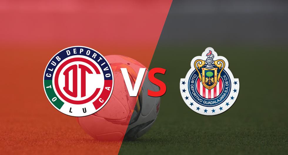 Comienza el juego entre Toluca FC y Chivas en el estadio Nemesio Díez