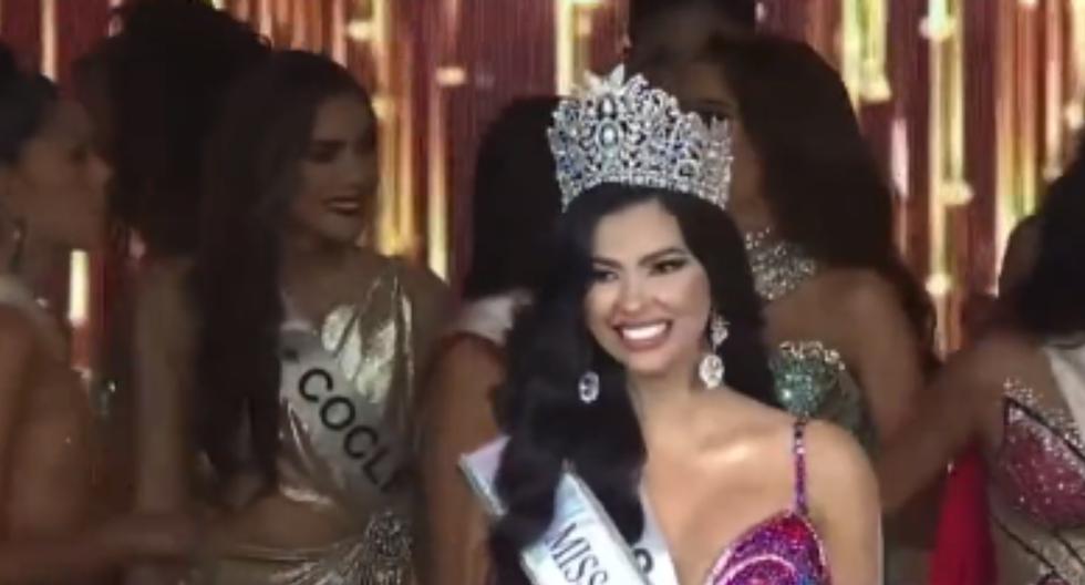 Natasha Vargas es coronada como la Miss Universo Panamá 2023