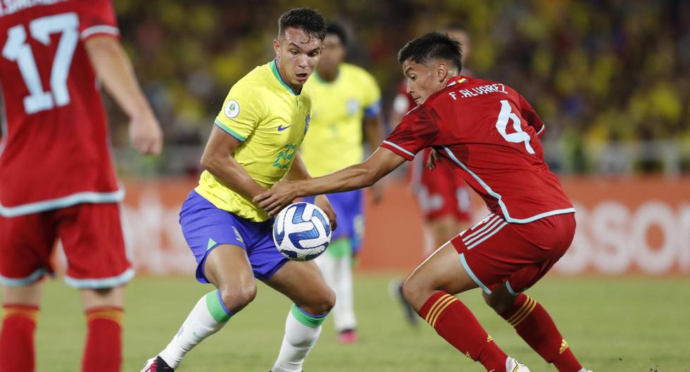 Igualados: Colombia empató 1-1 ante Brasil, por la fecha 4 del Sudamericano Sub-20