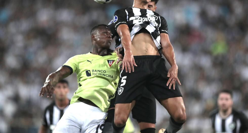 No harm done: Liga de Quito drew 0-0 with Botafogo, for the Copa Sudamericana.