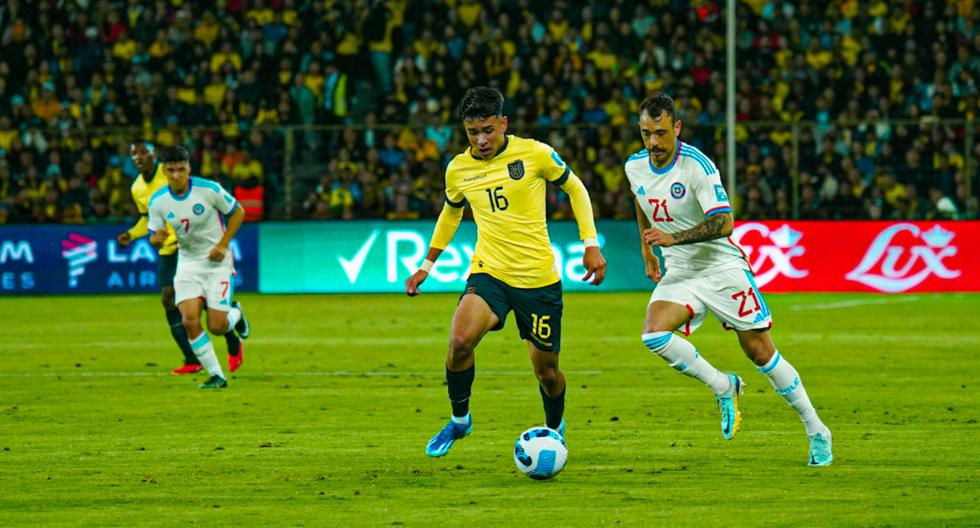 En Quito: Ecuador venció 1-0 a Chile por las Eliminatorias 2026