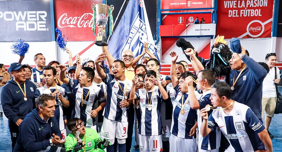 ¡Alegría blanquiazul! Alianza Lima ganó el Clausura de la Liga de Futsal Down