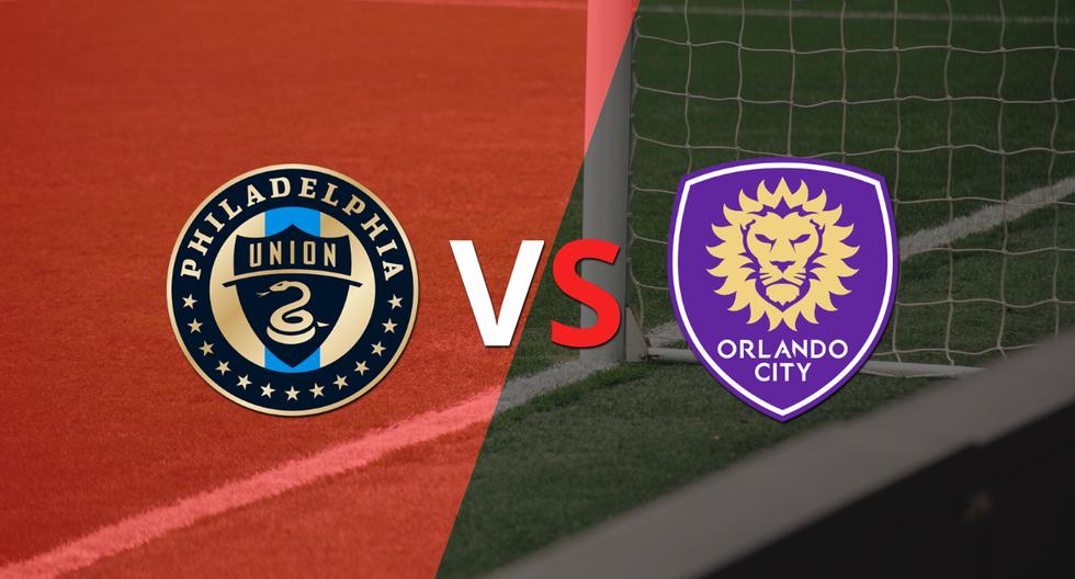 Termina el primer tiempo con una victoria para Philadelphia Union vs Orlando City SC por 2-0