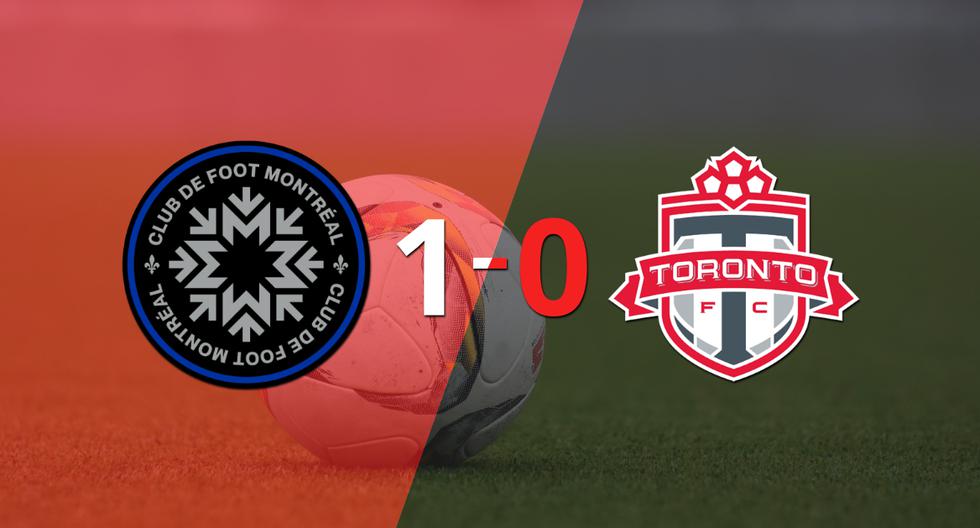 Con lo justo, CF Montréal venció a Toronto FC 1 a 0 en el estadio Stade Saputo