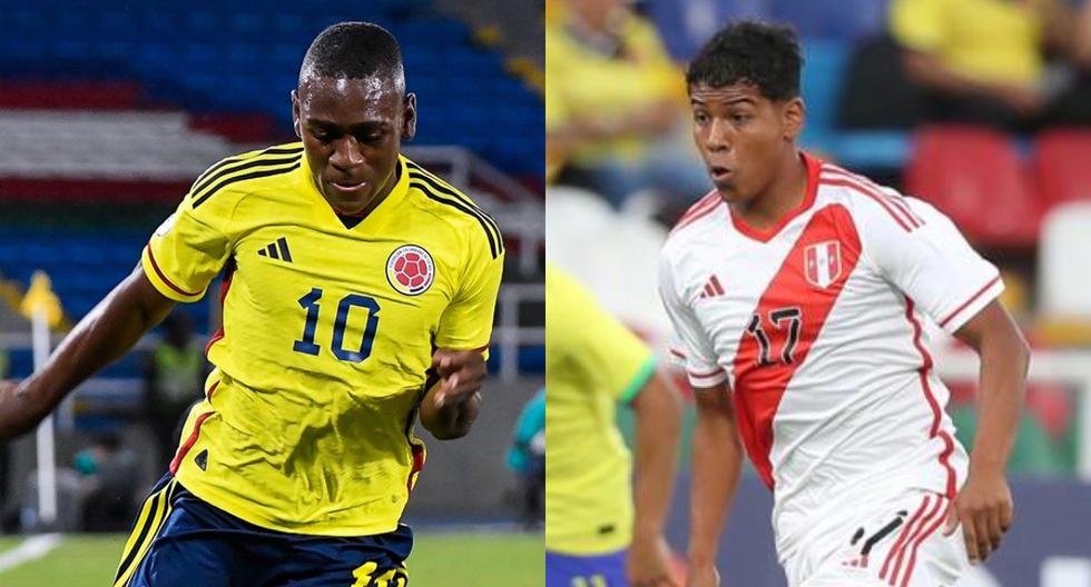 Dónde ver la transmisión del Colombia vs Perú por el Sudamericano Sub-20