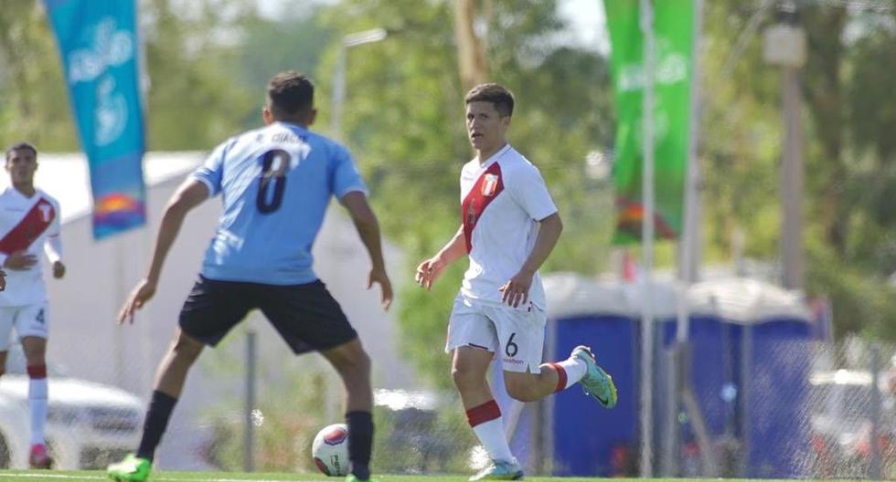 Selección Peruana Sub-20 empató 1-1 ante Uruguay y se despidió de los Juegos Odesur 2022