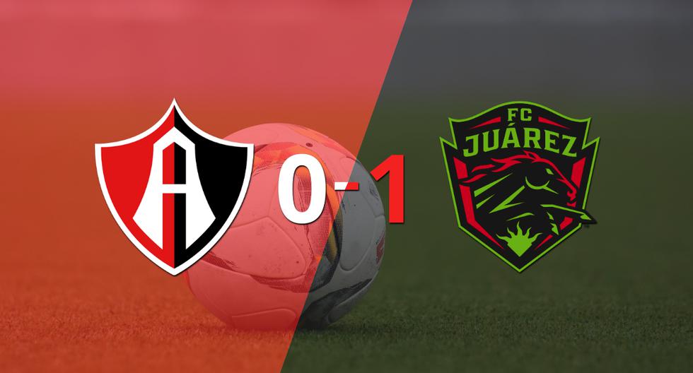 By the slightest difference, FC Juárez took the victory against Atlas at Estadio Jalisco.