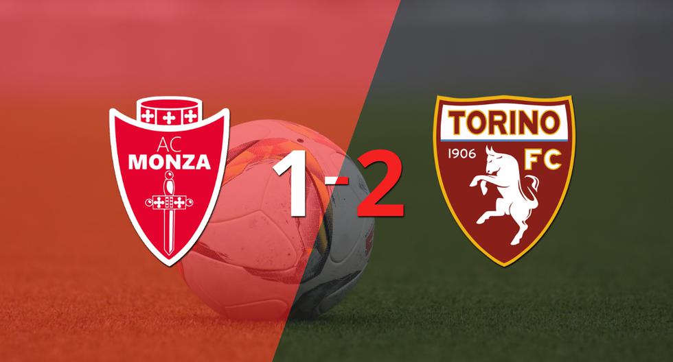 Victoria apretada de Torino por 2-1 sobre Monza