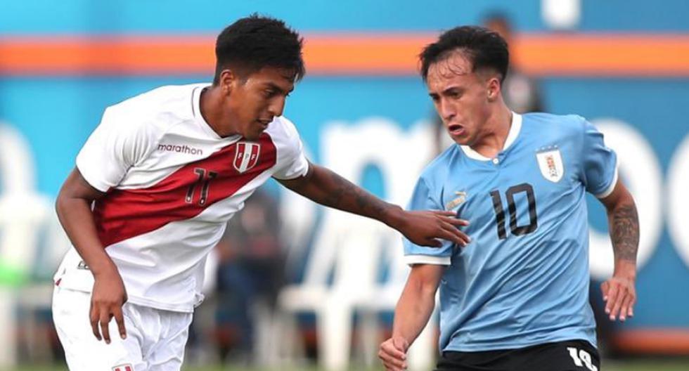 Se alista para el Sudamericano Sub-20: Perú cayó 1-0 ante Uruguay en amistoso de preparación