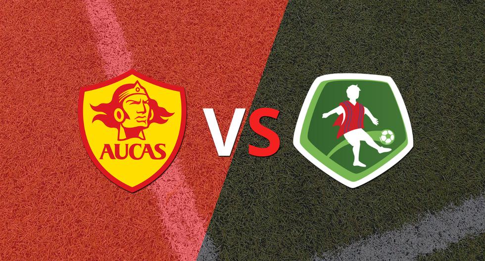 Initial whistle for the duel between Aucas and Mushuc Runa.