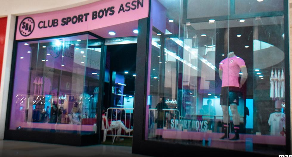 Museo ‘El Primer Campeón’: Sport Boys abrió su primera tienda rosada en un mall