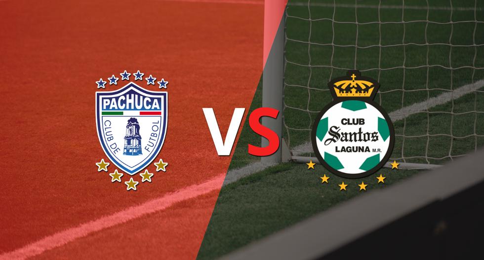 Comienza el partido entre Pachuca y Santos Laguna en el estadio Hidalgo