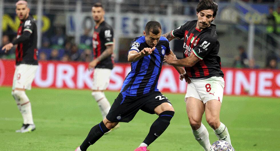 Inter vs. Milan (1-0): resumen, gol y minuto a minuto por la Champions League