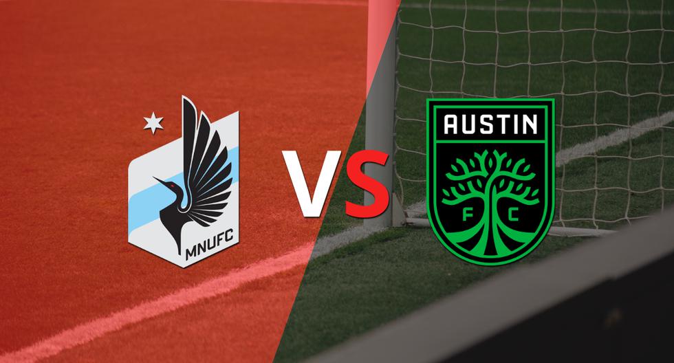 Minnesota United and Austin FC tie 1-1 and head to the locker rooms.