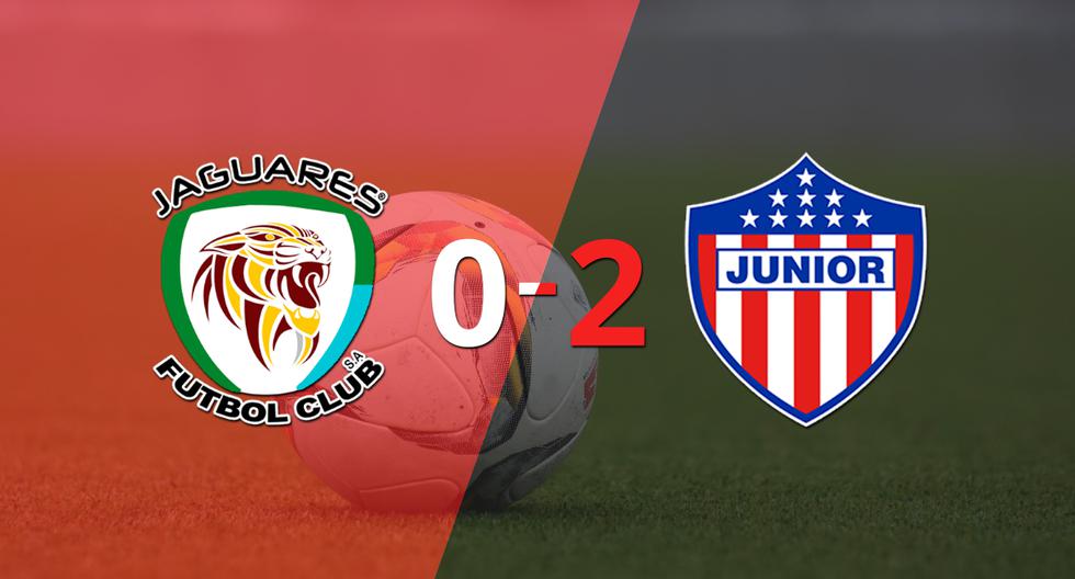 Victoria de 2-0 en la visita de Junior a Jaguares