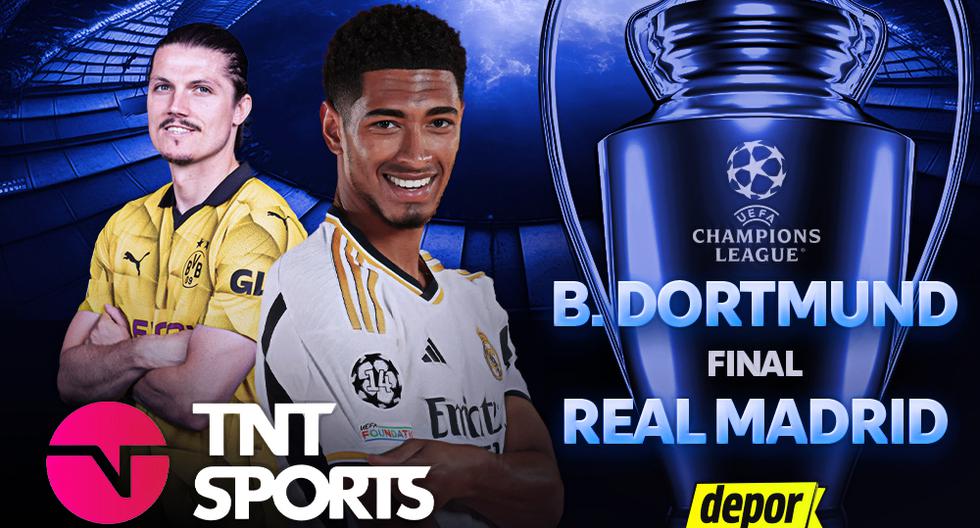 Canales TV, final de Champions League: ver partido Real Madrid vs Dortmund