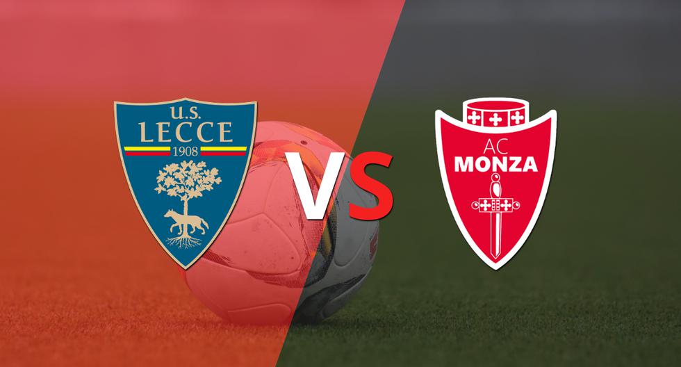 Lecce managed to equalize the score against Monza.