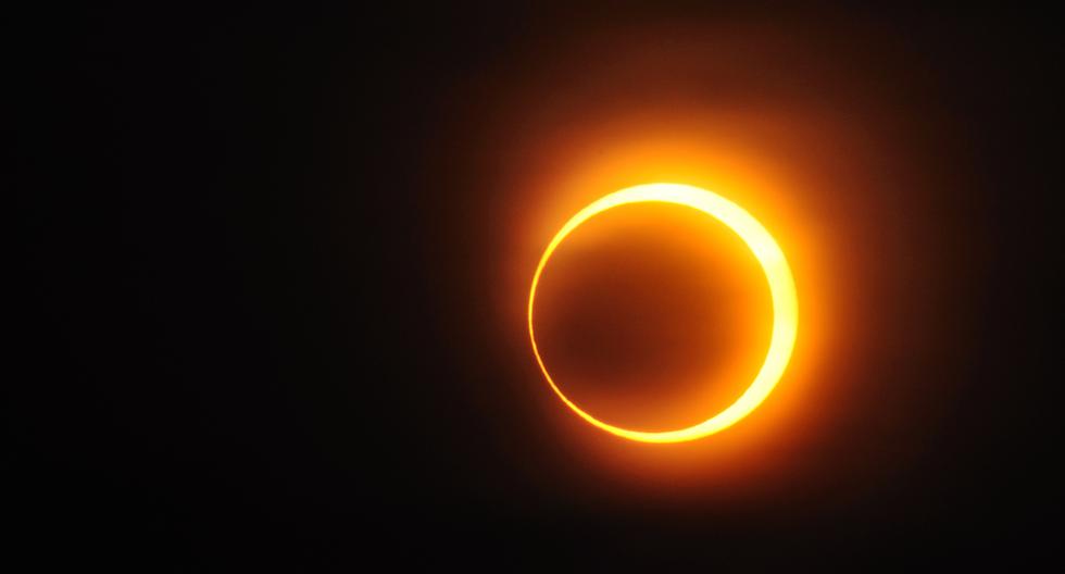Así se vio el anillo de fuego del eclipse solar en Colombia