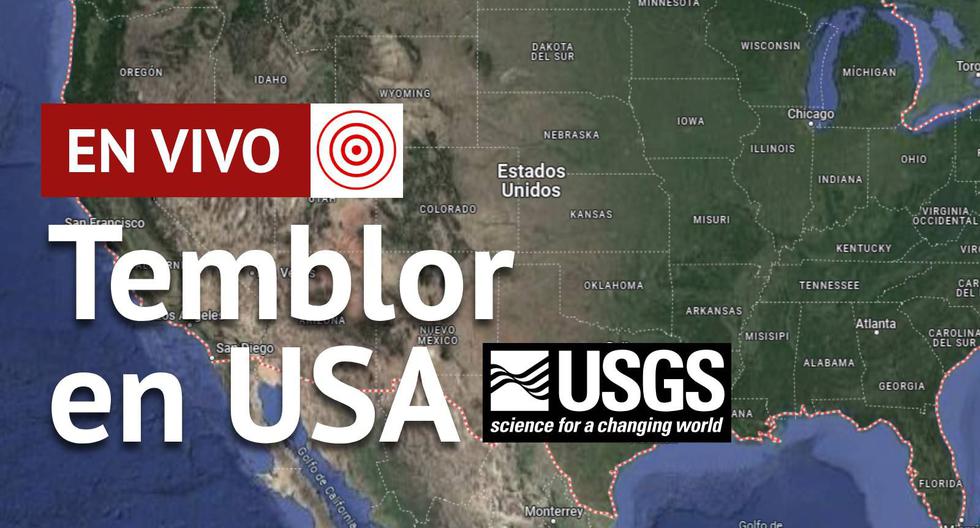 Temblor en USA al 31/01/2024: sismicidad reportada en vivo vía USGS
