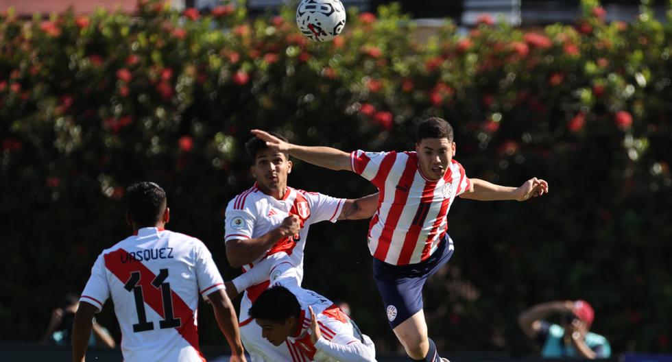 Escenario complicado: Perú cayó 1-0 ante Paraguay en el Preolímpico Sub 23