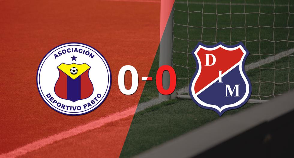 Pasto could not overcome Independiente Medellín and they tied with no goals.