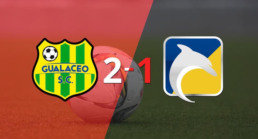 Gualaceo achieved a victory at home 2-1 against Delfín.