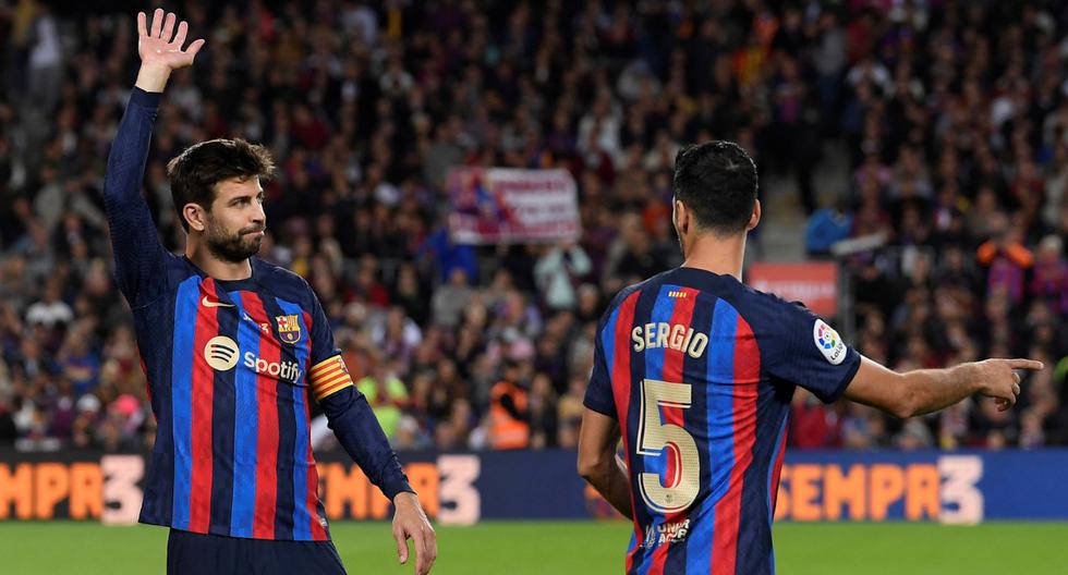 En la despedida de Piqué: Barcelona venció 2-0 a Almería por LaLiga Santander