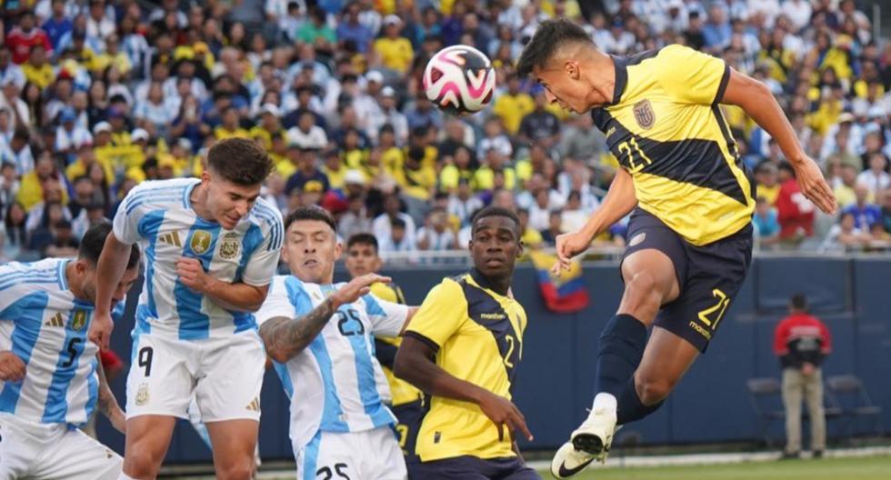Argentina vs. Ecuador (1-0): resumen, minuto a minuto y gol del amistoso