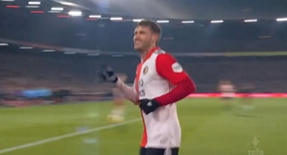 En su mejor momento: gol de Santiago Giménez para el 1-1 del Feyenoord vs. Ajax 
