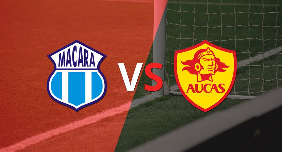 The match between Macará and Aucas begins at Bellavista stadium.