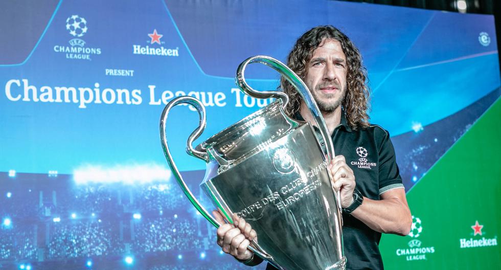 Heineken trae el trofeo y a dos grandes leyendas de la UEFA Champions League