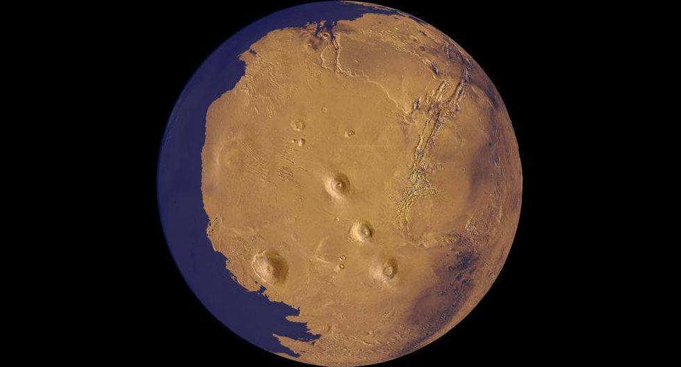Qué significa la cara de oso descubierta en el planeta Marte