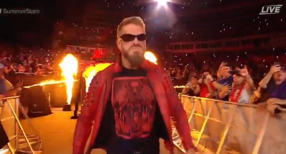 Edge regresó en SummerSlam: el luchador atacó a Finn Balor y Damian Priest