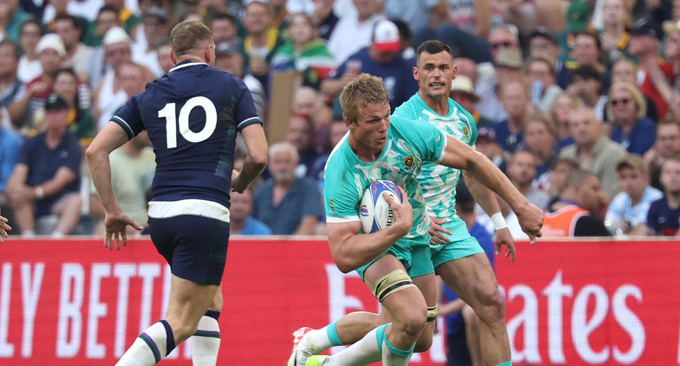 ¿Qué canal transmitió Sudáfrica 18-3 Escocia por el Mundial de Rugby?