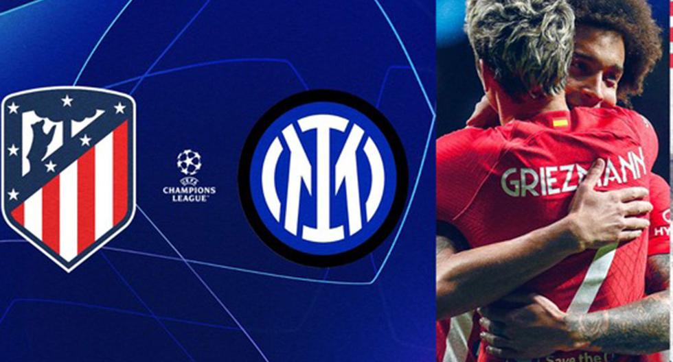 ¿Qué canal transmitió Atlético - Inter por TV y Online por octavos de la Champions?