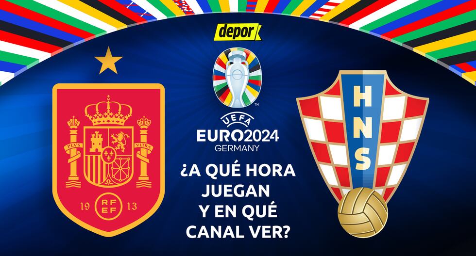 En qué canal ver España vs Croacia y a qué hora juegan por Eurocopa 2024