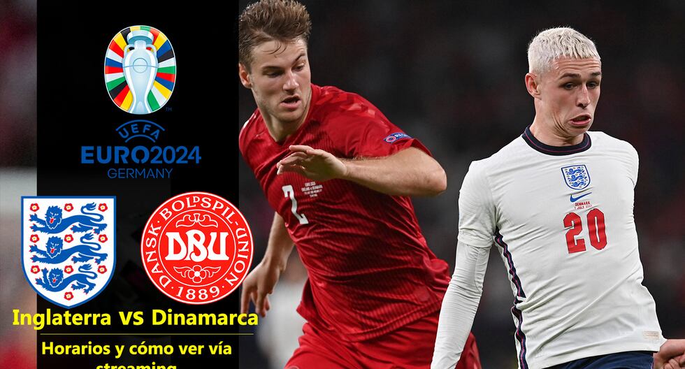 A qué hora juegan y en qué canal transmite Inglaterra vs. Dinamarca por Eurocopa 2024: Streaming TV y cómo verlo