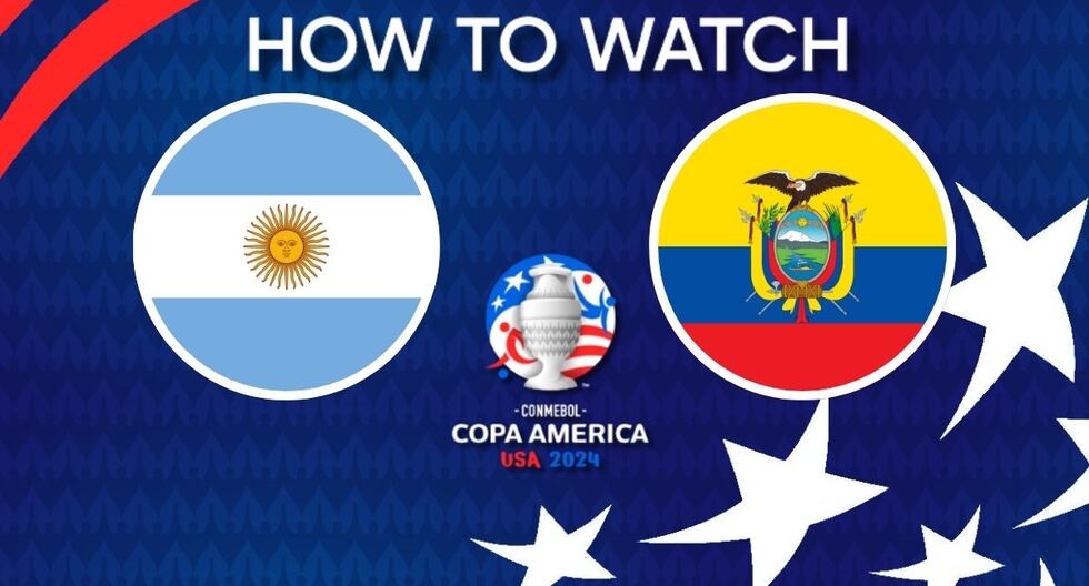 How to watch Argentina vs. Ecuador with Messi: date, start time, TV Channel and live streaming 2024 Copa America quarterfinals