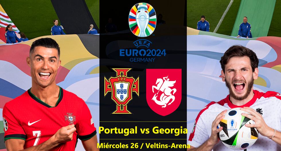 Portugal - Georgia en directo, por Eurocopa 2024: a qué hora juega Cristiano Ronaldo y dónde ver fútbol TV gratis