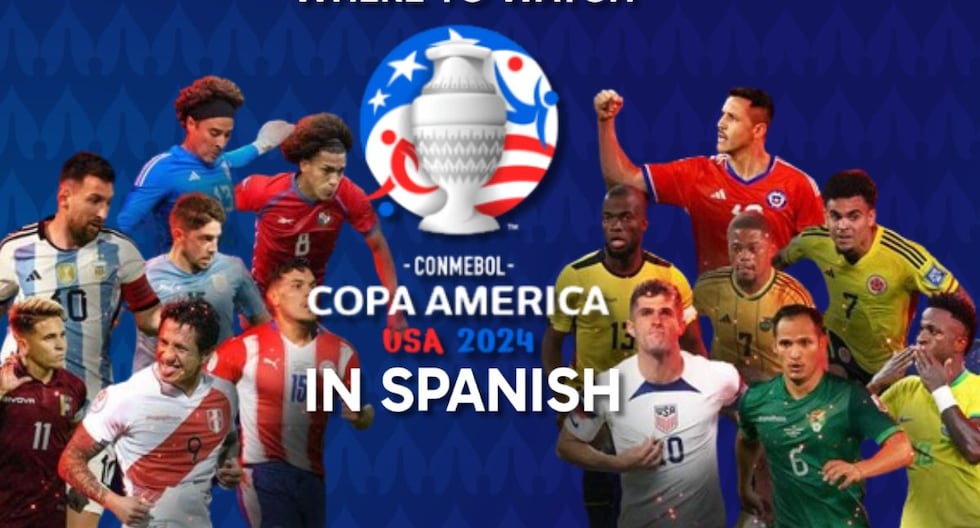Where to watch the 2024 Copa America in Spanish if I’m in the United