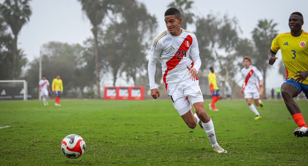 Amistoso en Campo Mar: Selección Peruana Sub-20 empató 1-1 ante Colombia